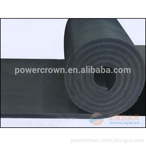 hot sale black sponge rubber sheet made in china